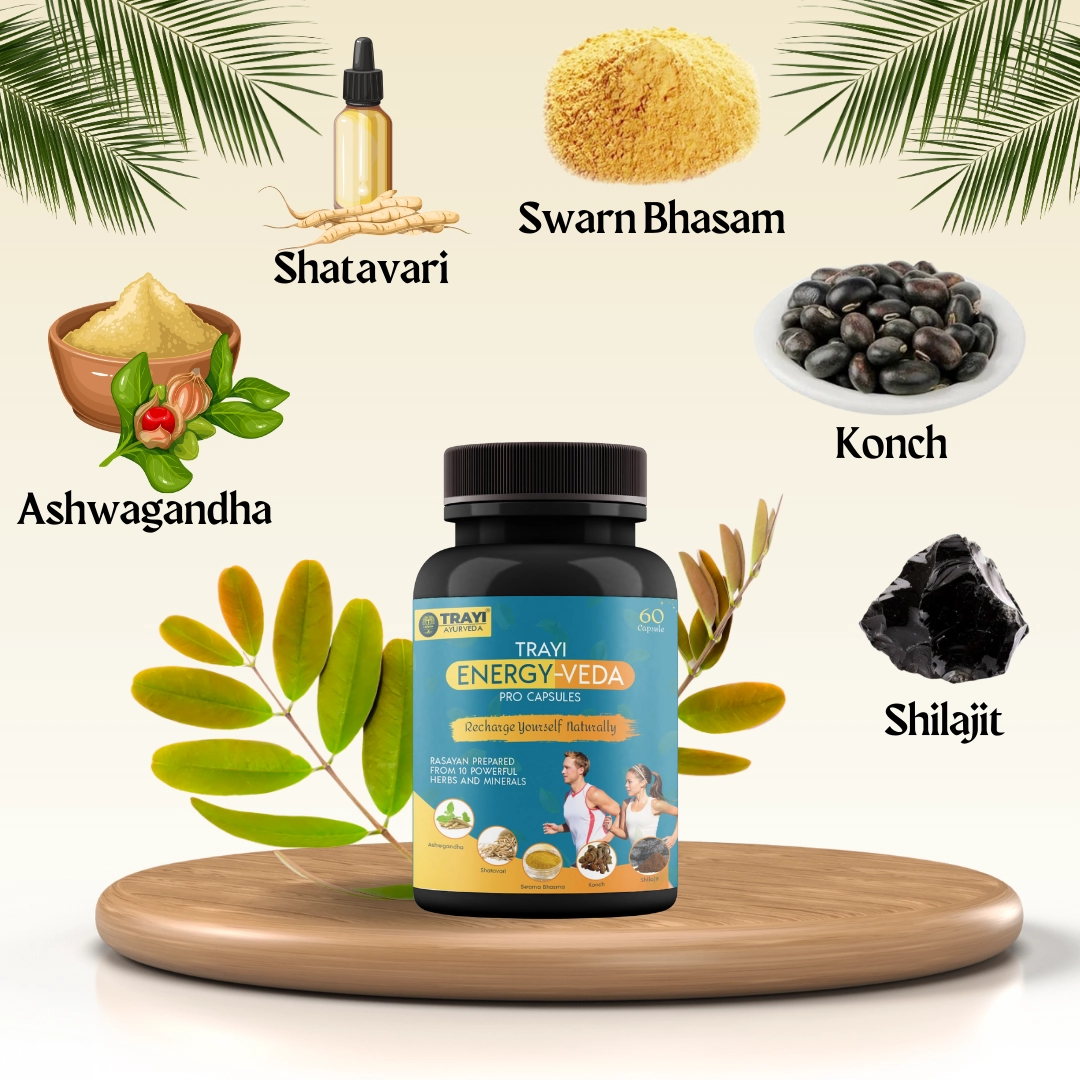 2-5 Trayi Energy-Veda Pro Capsules