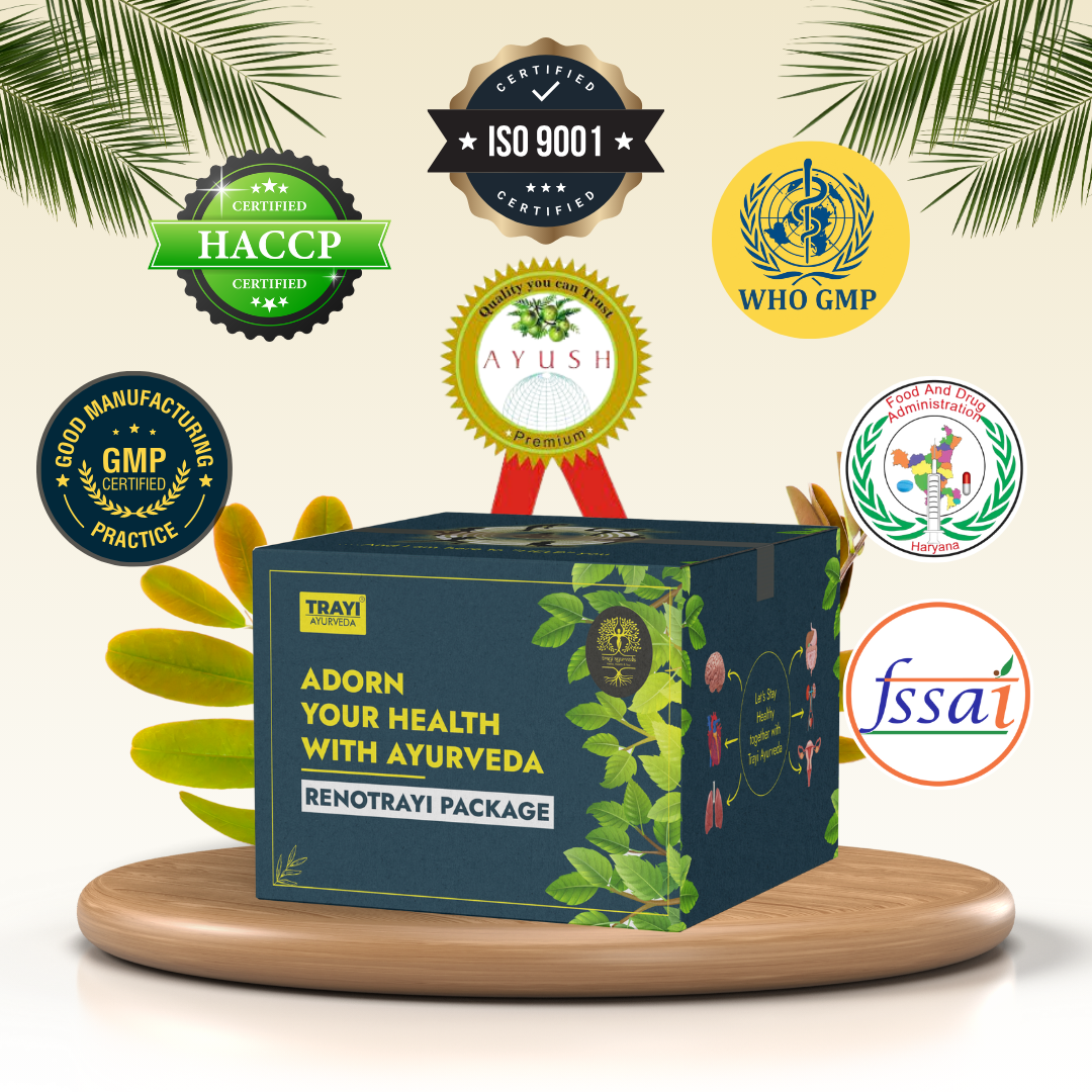 Renotrayi Package "Revive Your Kidneys, Embrace Ayurveda."