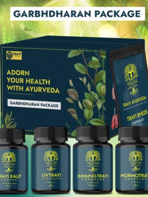 Garbhdharan Package | It balances the doshas and improves blood circulation, which is beneficial for reproductive health.