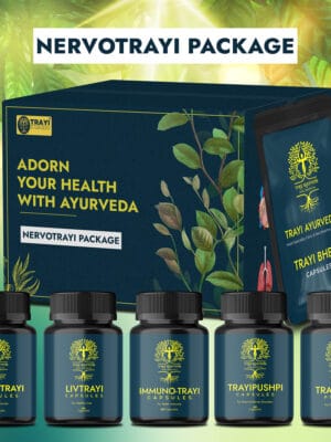 Nervotrayi Package | It promotes mental and emotional well-being, reduces stress, and improves cognitive function.