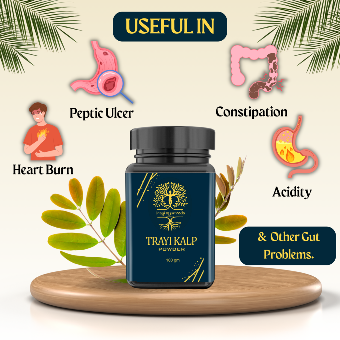 Trayi Kalp Powder "Nurture Your Gut, Nourish Your Health: Experience the Power of Detox"