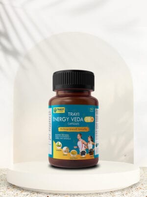 Trayi Energy-Veda Pro Capsules | It increases energy and vitality.